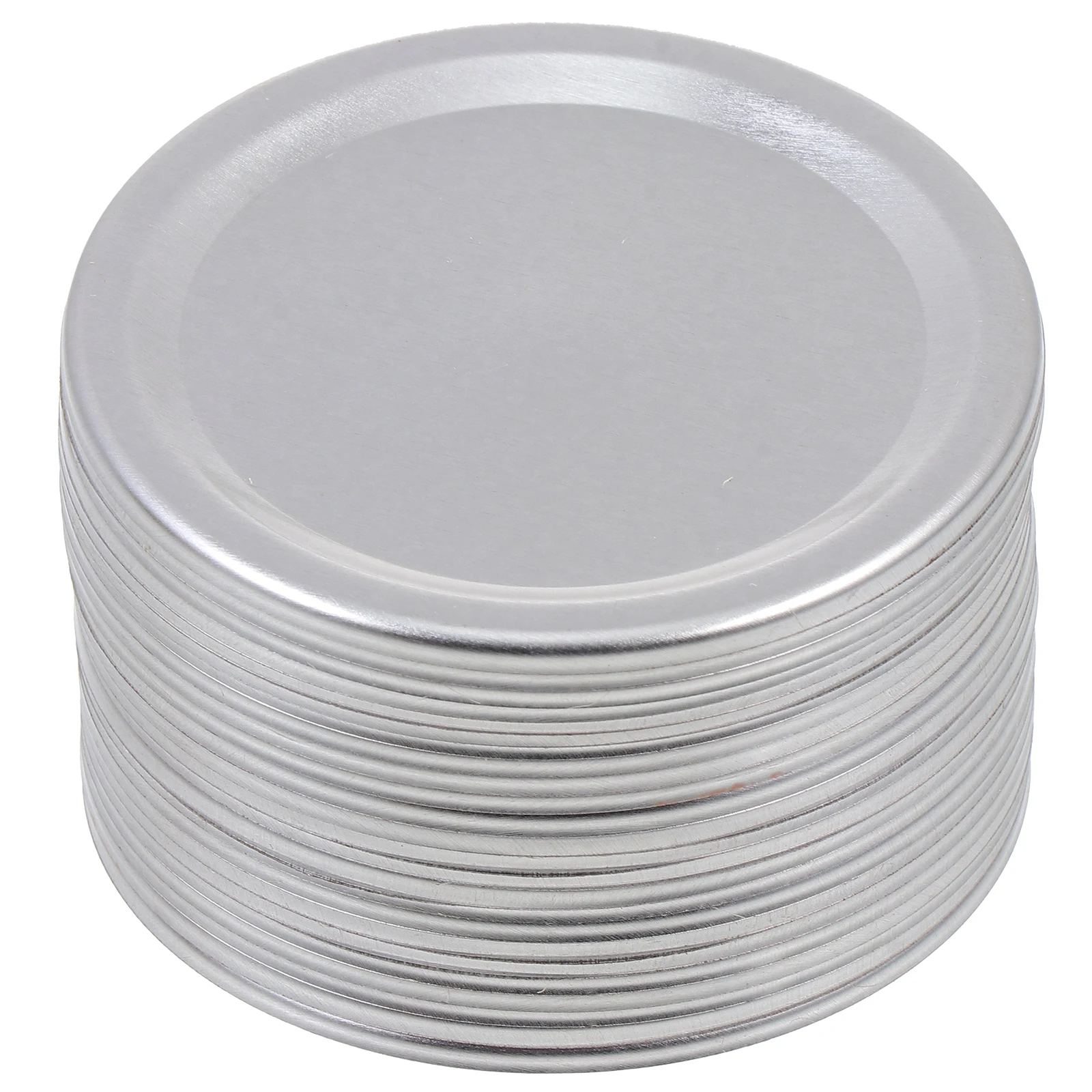 

24pcs Tinplate Lids Airtight Sealed for Jars Containers Storing Food Fruits Vegetables Dried Goods Mason Jar Accessories