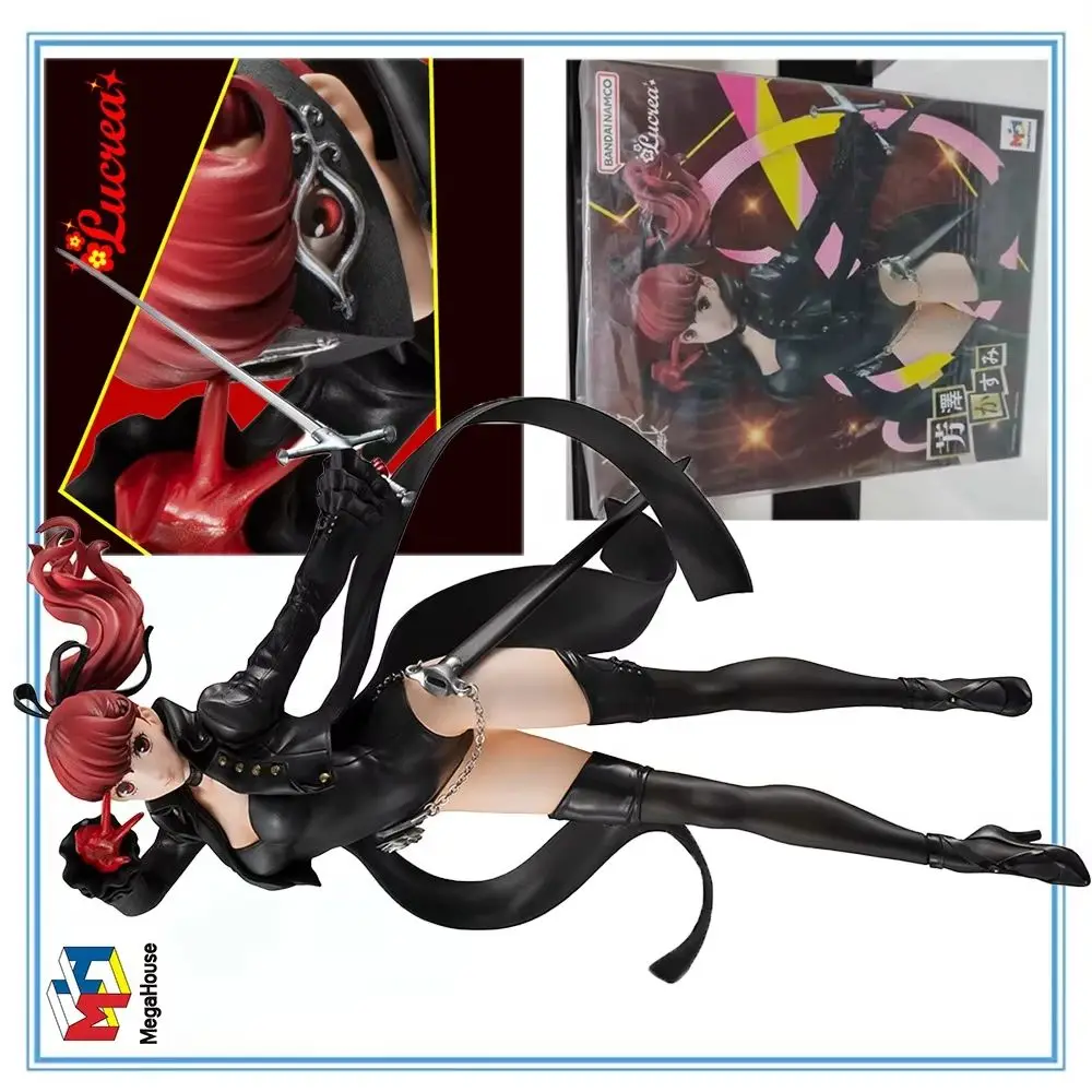 100% Original en Stock, MegaHouse Lucrea Persona 5 The Royal, Figura Coleccionable de Yoshizawa Kasumi, Serie de Anime, Modelo de Juguete