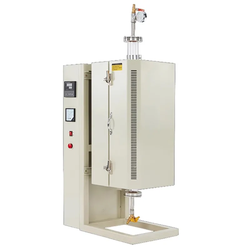 Vertical Open Programmable Vacuum Atmosphere Tube Furnace Ceramic Fiber Muffle Furnace Sintering Furnace Heating