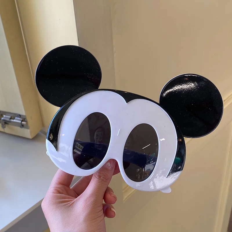 Disney Mickey Minnie Cute Cartoon UV400 Sunglasses Men Women Outdoor Adults Sun Protection Sunglasses Funny Party Shades Glasses