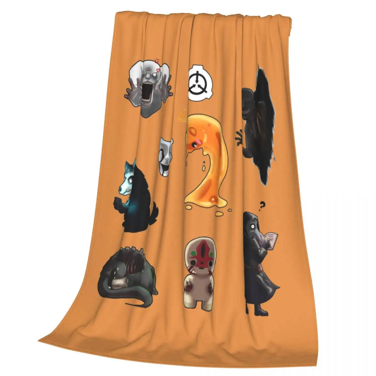 The SCP's SCP 999 Blanket Soft Warm Flannel Throw Blanket Plush for Bed Living room Picnic Travel Home Sofa