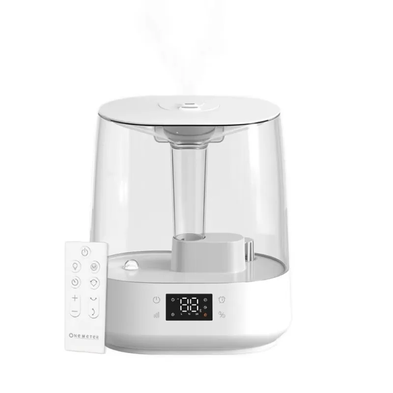 

2025 Hot New Low Noise Remote Control Cool Mist 4L 6L Quiet Ultrasonic Smart air Humidifier for Bedroom Large Room Home Office