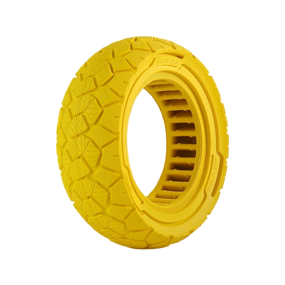 9x3.0-5.5 9 Inch Anti-slip Solid Rubber Tires For Kukirin For G2 Pro Electric Scooter Puncture Proof Replacement Wheel Parts