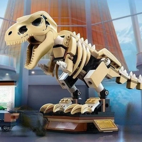 مجموعات مكعبات بناء عالم الديناصورات الإبداعية من MINISO 76940 مناسبة لهدايا عيد الميلاد المتوافقة مع جزيئات Legoed