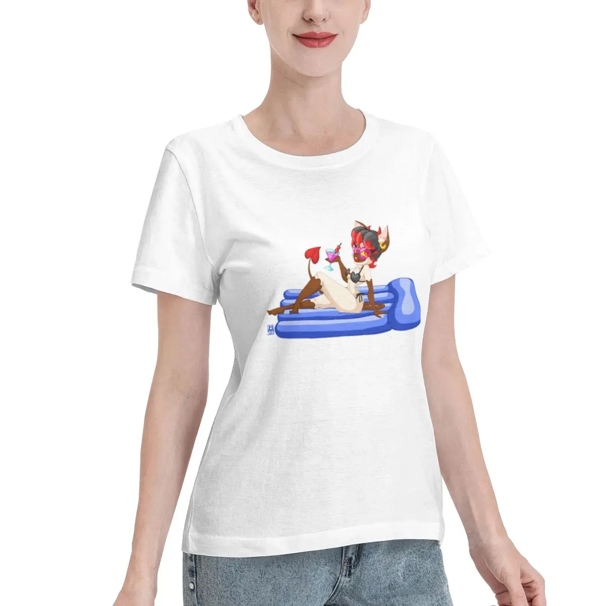 Street Pick I Lava You! Women's T-shirt Sensual Regular Fit Tee