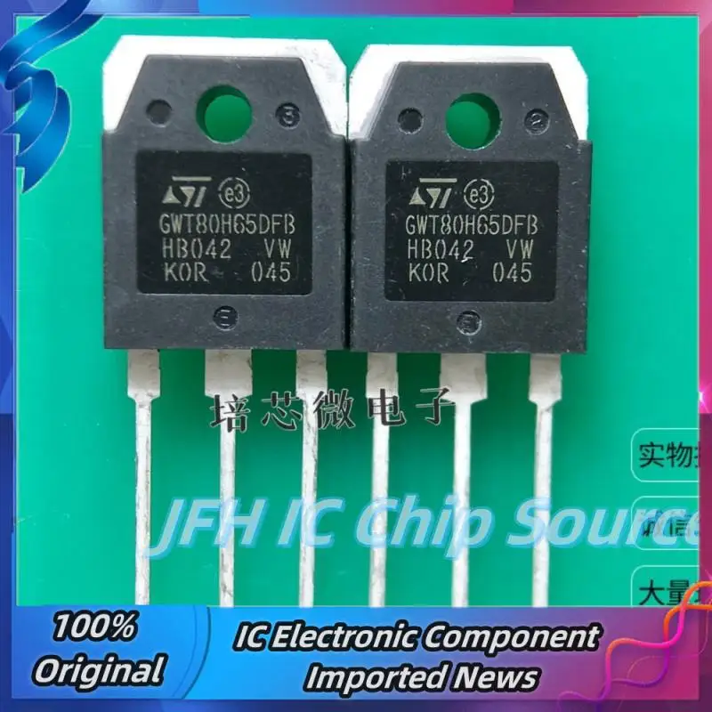 10PCS  GWT80H65DFB  STGWT80H65DFB 650V 80A IGBT Best Quality Stock