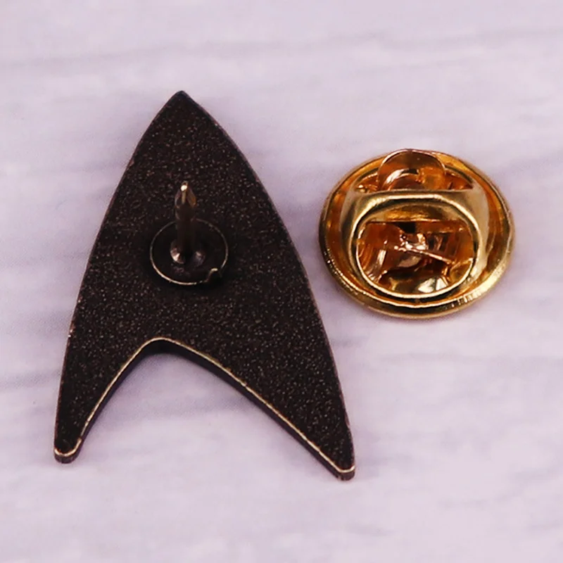 Star-Trek-Engineering Badge Sci-fi TV Brooch Metal Decorative Accessories