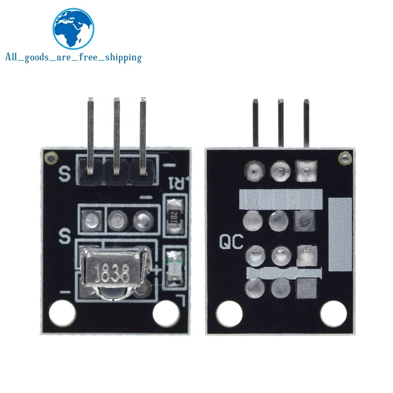 TZT 3pin KY-022 TL1838 VS1838B HX1838 Universal IR Infrared Receiver Module for Arduino Diy Starter Kit