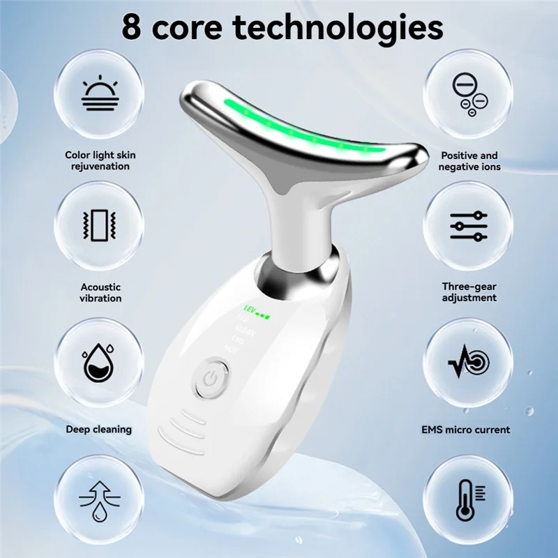 

A47F-Face Beauty Device Skin Beauty Device Wrinkle Remove Lifting Massager Reduce Double Chin Devices