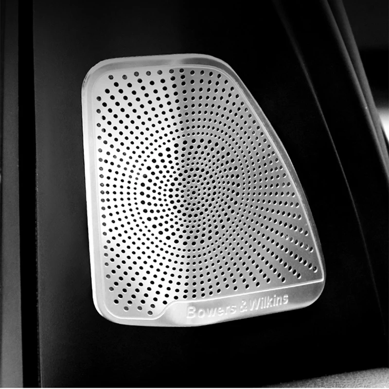 Car Styling Car Audio Speaker Cover Trim Car Door Horn Protective Cover Trim for BMW X5 X6 E70 E71 Interior Auto Accessories - Image 5