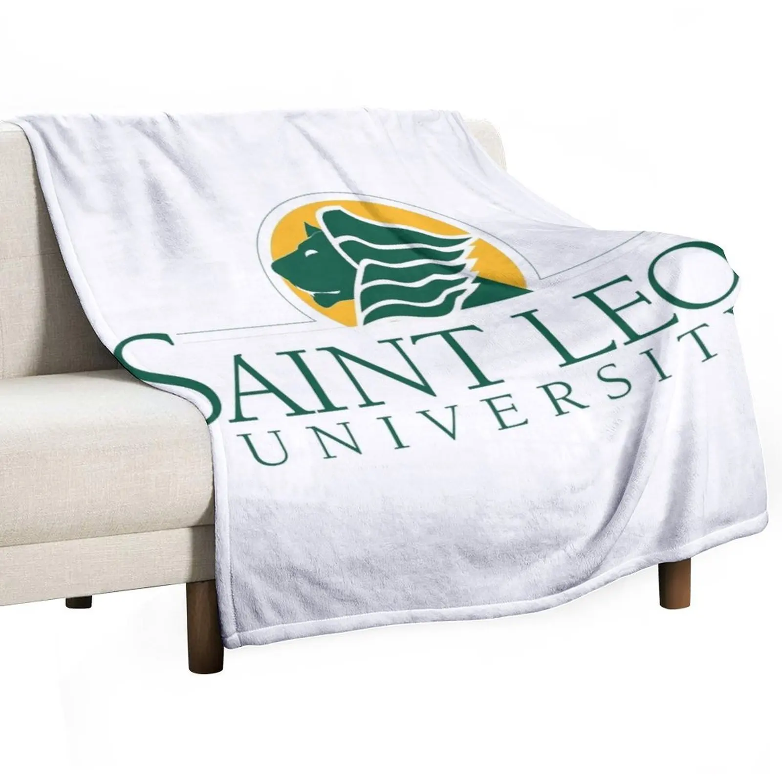 Saint Leo University Throw Blanket warm for winter warm winter Thermals For Travel Picnic Single Luxury Designer Blankets
