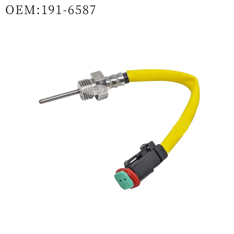 

New 191-6587.1916587 suitable for Caterpillar 322C 325C 330C oil temperature sensor coolant oil temperature plug sensor