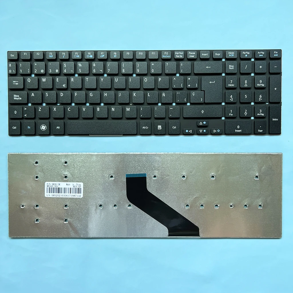 E5-571 Teclado Espanhol para Acer 5-551 E5-721 E5-731 E5-771 E1-510 E1-530 E1-731 E5-572G E5-731 V3-551 V3-531 V3-771 V3-571