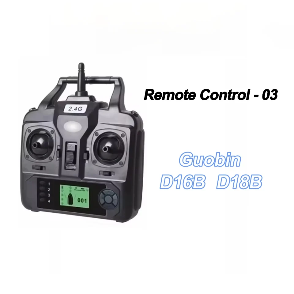 GPS RC Fishing Bait Boat Spare Parts with 4 Types Remote Controls Fishing Accessories D16 D19 D20