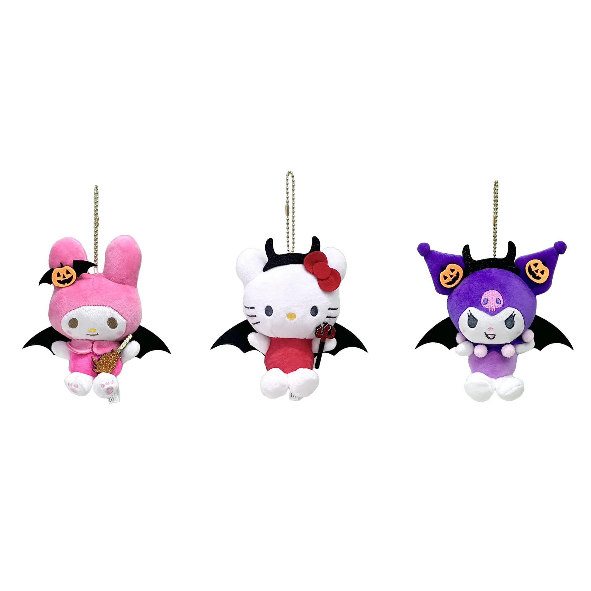 

Miniso японский популярный Хэллоуин Kulomi Sanrio KT Cat Melody плюшевый пакет брелок висит