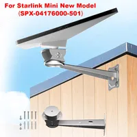 Para Starlink Mini SPX-04176000-501 soporte de montaje en pared ajustable adaptador de tubo original para StarLink Mini Kit de montaje de techo de casa