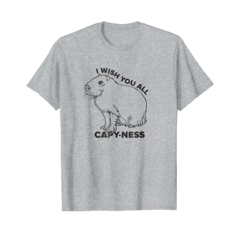 111 www I Wish You All Cap-Ness T-shirt -Capybara Lover