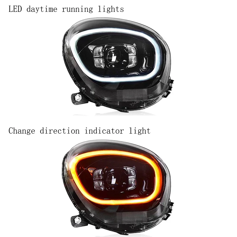 

7 Color LED Complete Headlight Kit for Mini Cooper Countryman R60 2007-2016