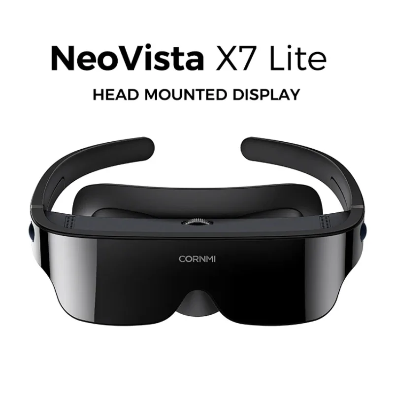 Immersive 3D Smart Glasses AR Hardware for Private Cinema & Gaming Head Mounted Virtual Reality Display Stock