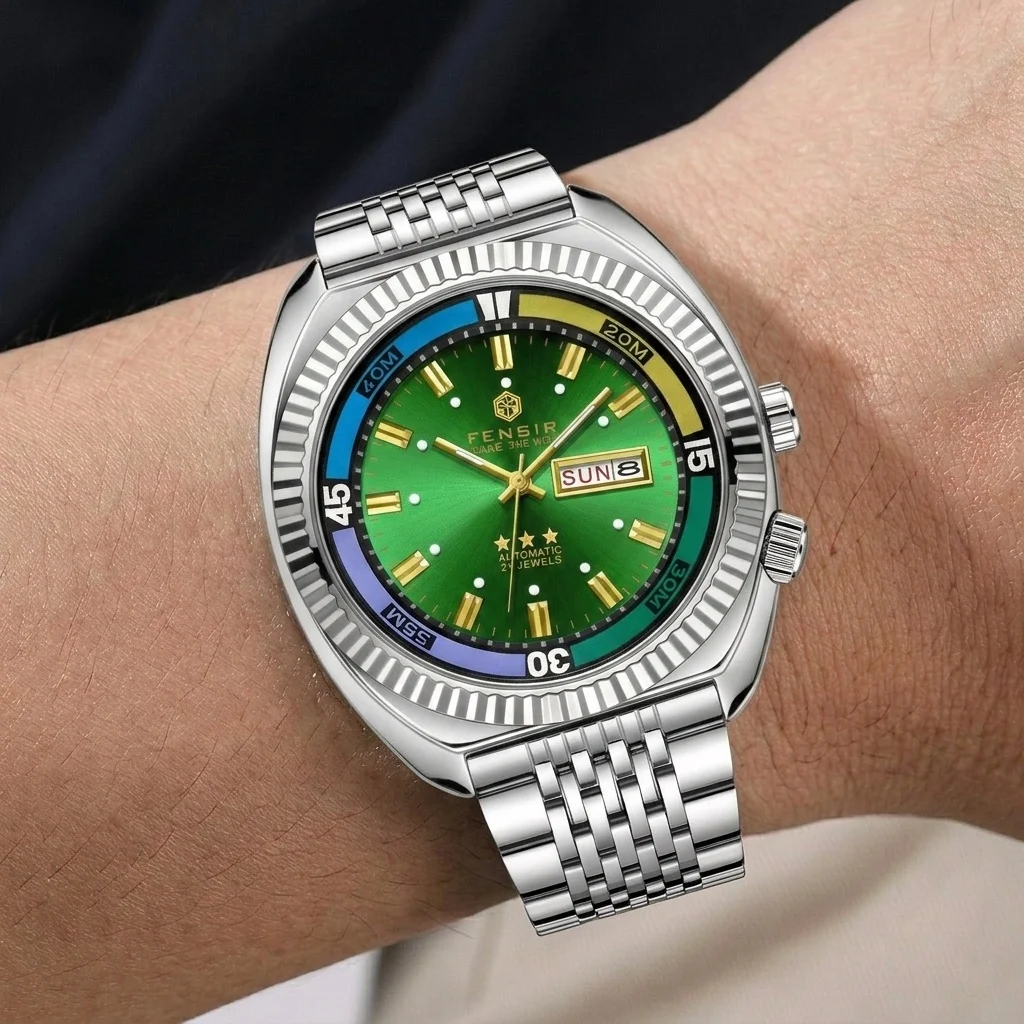 Sealed or Skeleton Bottom Imitation Mechanical Classic Creative Quartz Watches Men High Quality Personality Watch Clcok Relogio