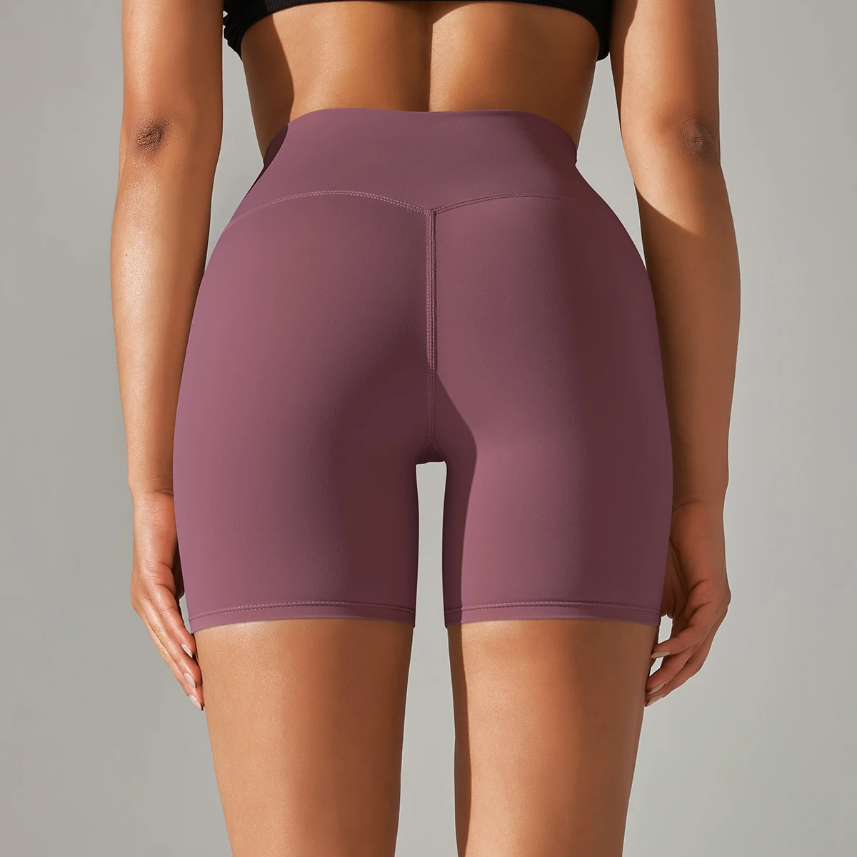 Frauen Yoga Legging Shorts Schnell Trocknend Radfahren Workout Gym Shorts Squat Proof Hohe Taille Fitness Engen Shorts Sport Kurze – Detail 39