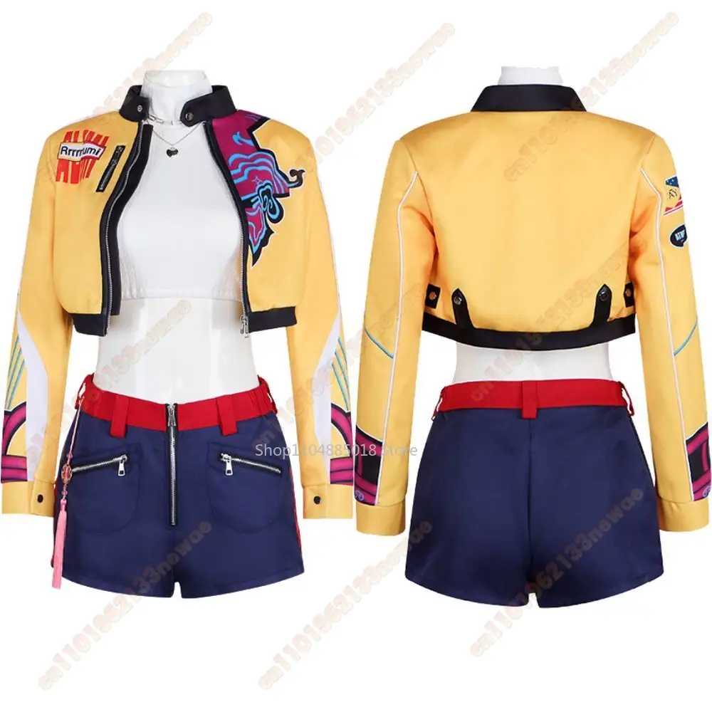 K-POP のデーモンハンター ルミミラコスプレ衣装変装女性女の子服ロールプレイ衣装ファンタジアハロウィンカーニバルスーツ