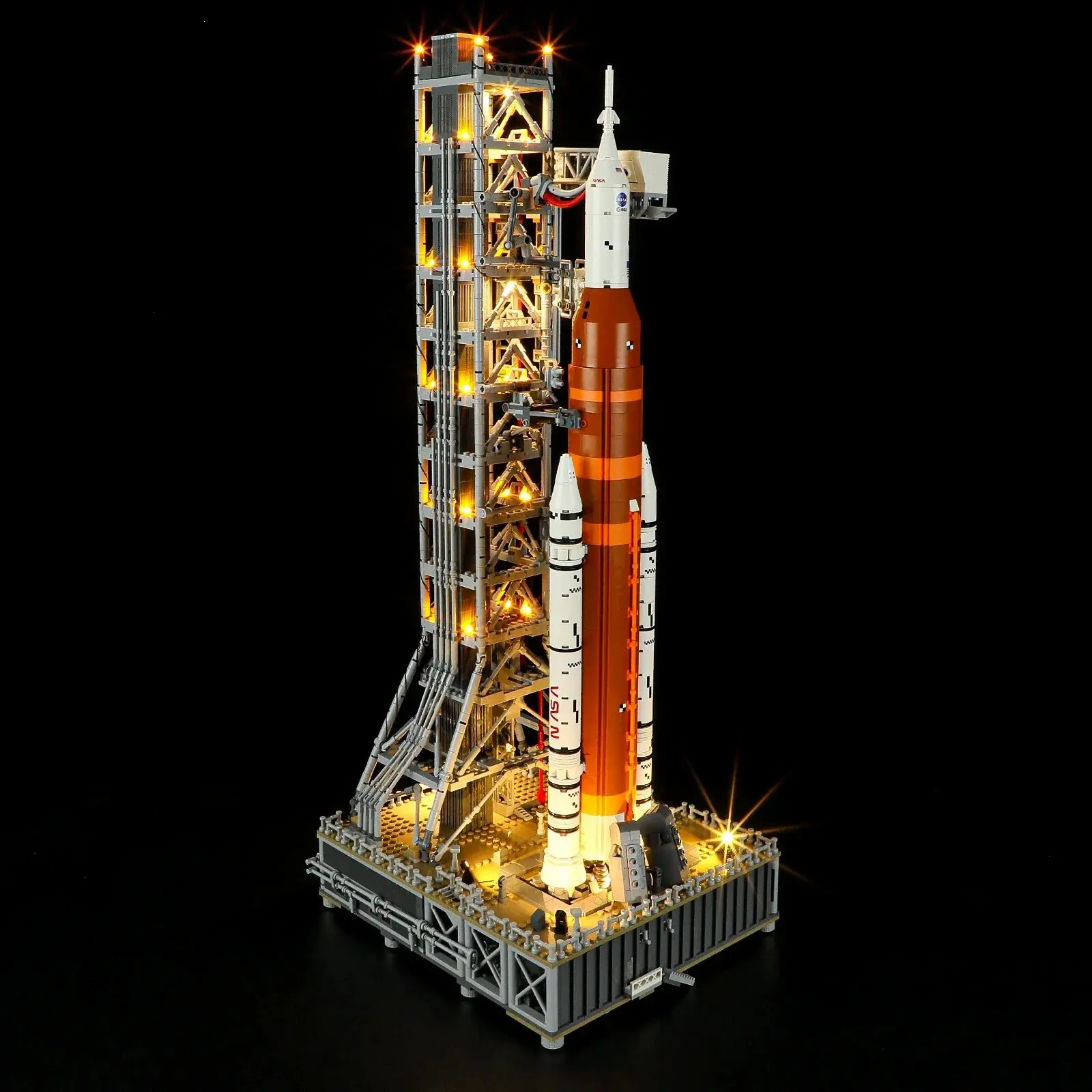 DIY LED Light Kit For LEGO 10341 Artemis Space Launch System （Only LED Light,Without Blocks Model）