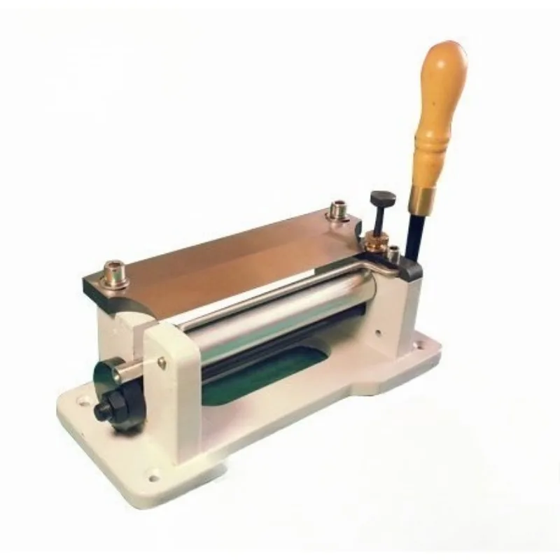 DIY Manual Leather Paring Skiving Machine Leather Splitter Peeler For Vegetable Tanned Leather Hand Carving Craft Making Tools