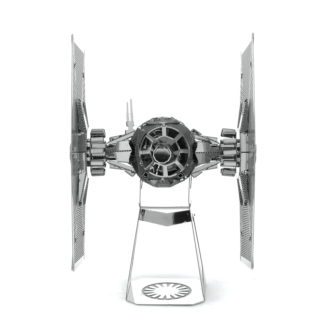 TIE FIGHTER 3D Metal Puzzle model kits DIY Laser Cut Puzzles Jigsaw Toy For Children image 3
