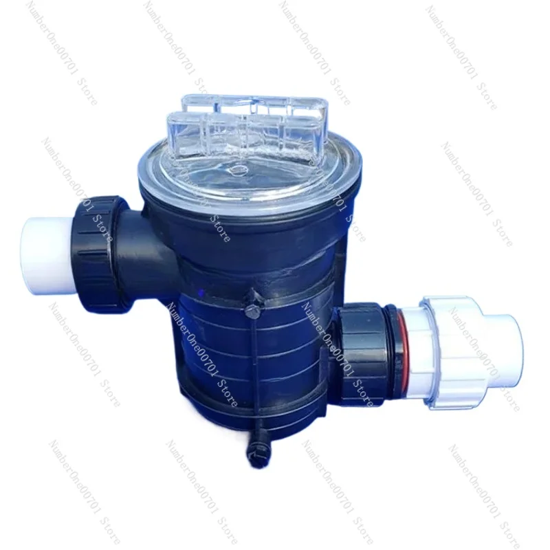 

For Barber shop bath pool Hair filter Drainage anti-blocking filter Water pump prefilter Anti-blocking filter connection pipe