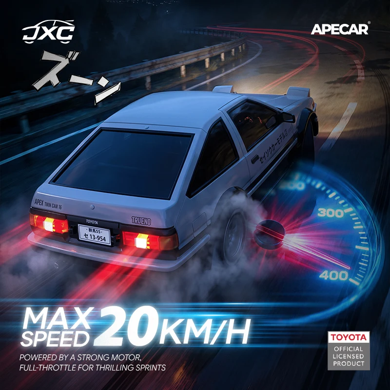 JXC AE86 RC Drift Car 1/43 Mob - Rc Hobby Toucan ulasan dan harga