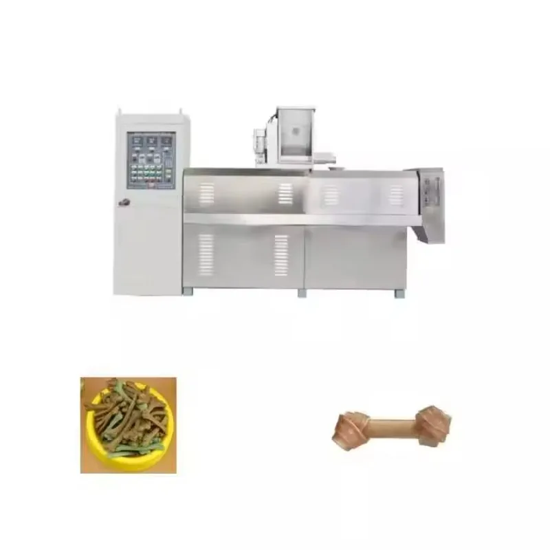 High Efficiency and High Output Pet Chews Machine for Dog Food Production in Manufacturing Plants