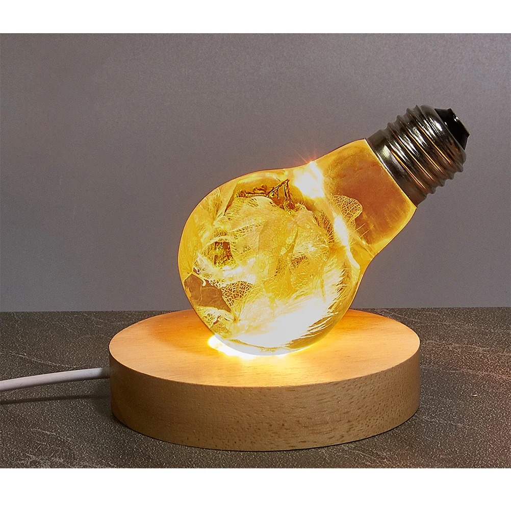 

Display Base Round For Round Base Light Crystal Ball Glass Art Vintage Night Light Decor Home Office Shop Room