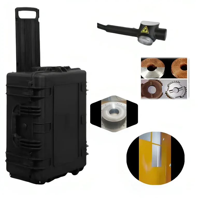 

Excellent Manufacturers Pulse Laser Cleaning Machine Power Stainless Steel Engine Rust Removal