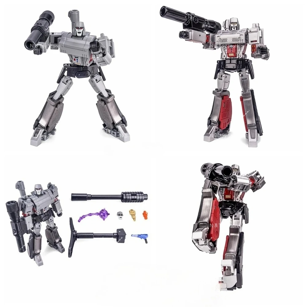 Megotroun – Transformierbare Actionfigur, verpackter Roboter, Metallic-Farbe, NA H9 G1, H9EX