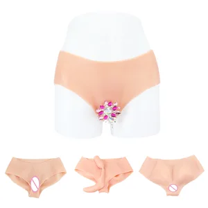 Simulasi Silikon Vagina Palsu Pakaian Dalam Celana Dalam Menyembunyikan Penis untuk Crossdresser Waria Transgender Dragqueen Cosplay Gay 10 penjualan terbaik vagina panty silikon - №