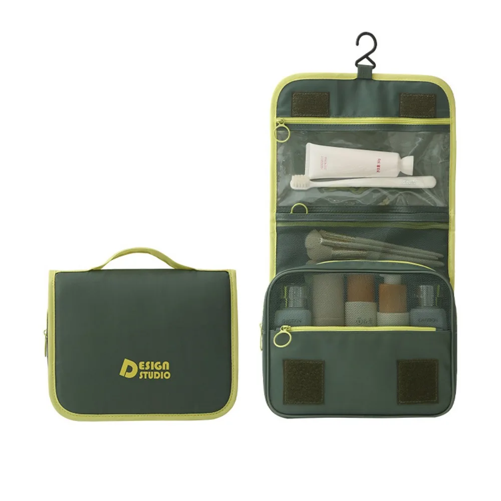 

Waterproof Travel Toiletry Bag Pendable Large Capacity Girl Makeup Bag Durable Zipper Toiletry Organizer Washbag