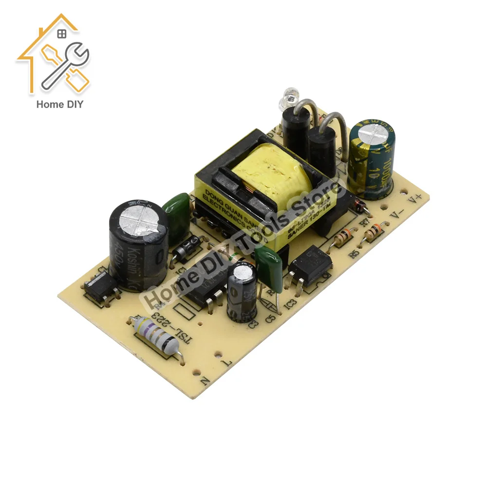 AC-DC AC 100V-240V to DC 5V 2A/2.5A 12V 1A Switching Power Supply Module Switch Overvoltage Overcurrent Short Circuit Protection