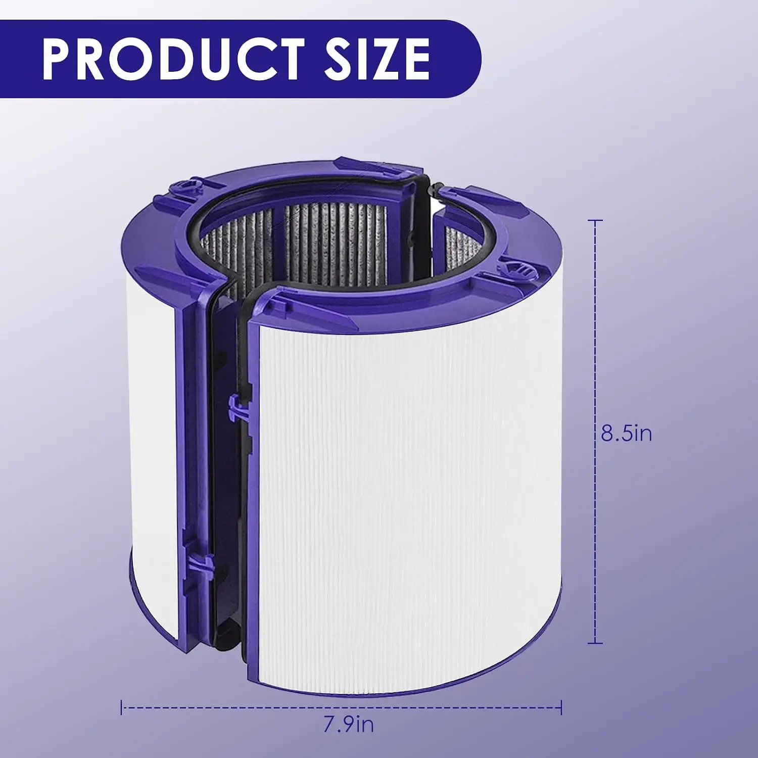 Filter Compatible with Dyson TP06 HP06 PH02 PH01 PH03 PH04 Replacement Filter Compatible with Dyson Air Purifier view 2