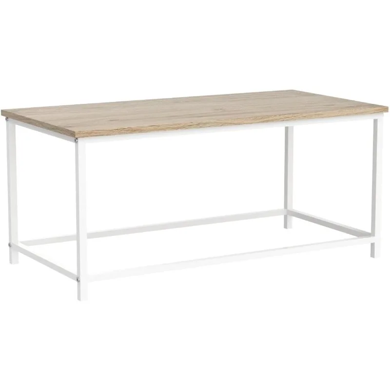 Mesa de centro Mesas de centro modernas e simples Design aberto Mesa central retangular minimalista