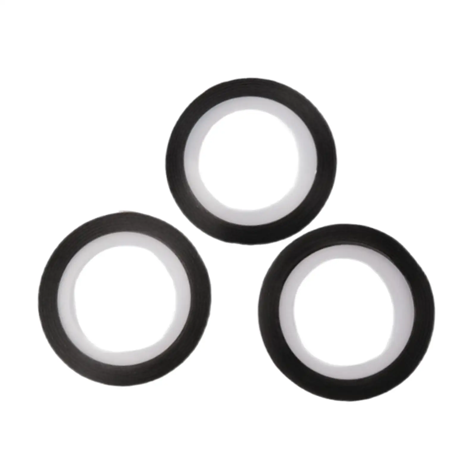 3 Rolls Positioning Tape for Drawing Eyes on Faces Easy to Use Practical Masking Tape for Nail Art Accessory