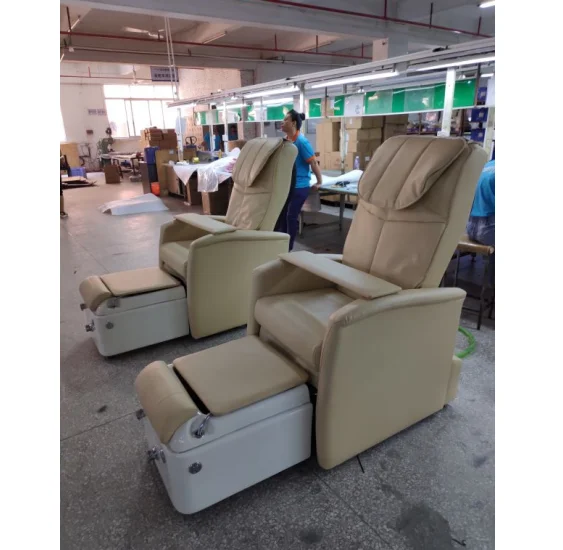 High Quality Salon Furniture Foot Spa Pedicure Chair with back massage