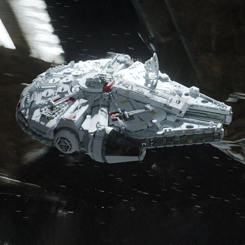 ตัวต่อ MOC PiXEL DANs รุ่น THE FALCON จำนวน 3260 ชิ้น ของเล่นตัวต่อสร้างสรรค์ ประกอบง่าย ไอเดียของขวัญคริสต์มาส ของขวัญวันเกิดสำหรับเด็ก