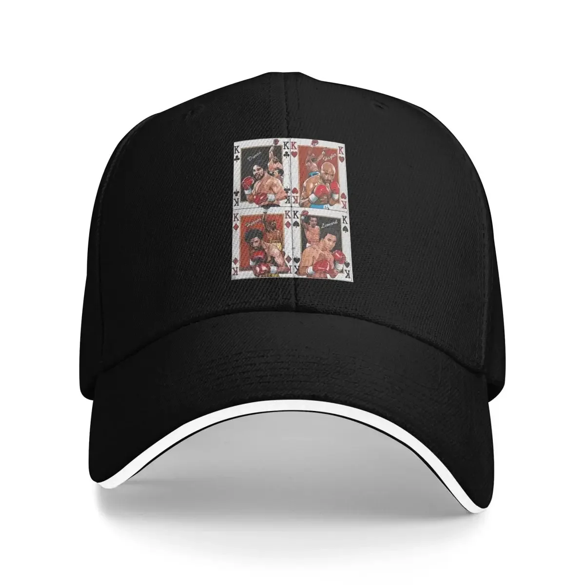 

Four Kings Duran Hagler Hearns Leonard Breathable Design Golf Hat Cap For Men Summer 2025