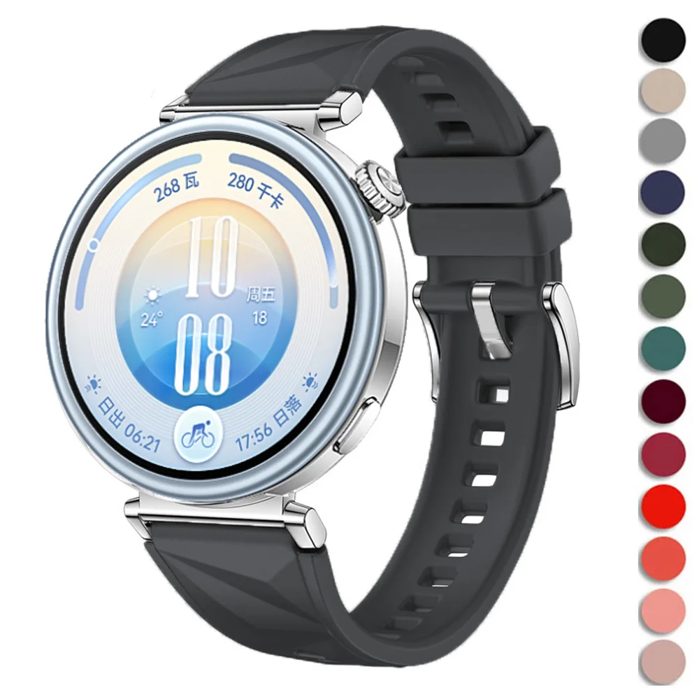 18mm/22mm Silicone Strap For Huawei Watch GT 7 41mm 46mm Sport Band Belt Correa Watchband For HUAWEI GT 7/6/5 Pro/4/3 Pro 46mm