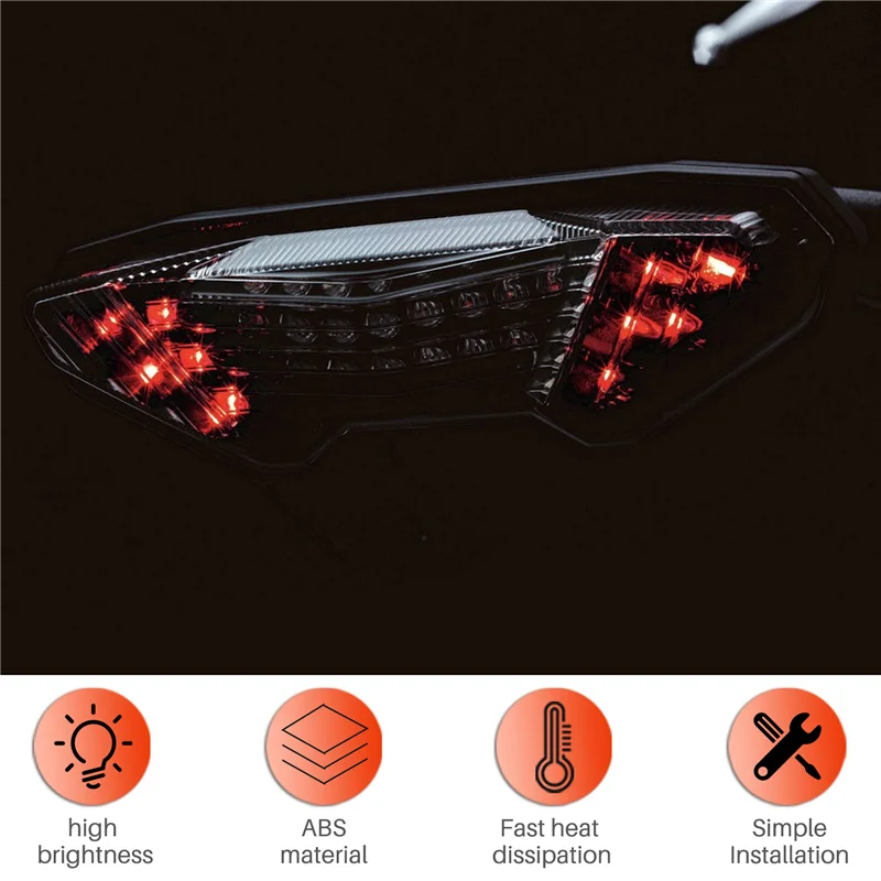 A45F-motocykl zintegrowane światło tylne Led kierunkowskaz wyczyść dla Yamaha Mt-09 Fz-09 Mt-09 Tracer/Tracer 900 Tracer 700 Mt-10/Fz-