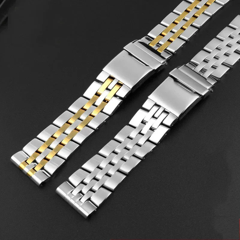 Solid Stainless Steel Watchband 20mm 22mm 24mm Bracelet For Breitling Watch For AVENGER NAVITIMER SUPEROCEAN With logo