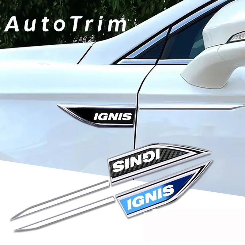 

Hot Selling Auto Door Fender Side Blade Badge Car Body Sticker for Suzuki Ignis Exterior Accessories Cool and Versatile