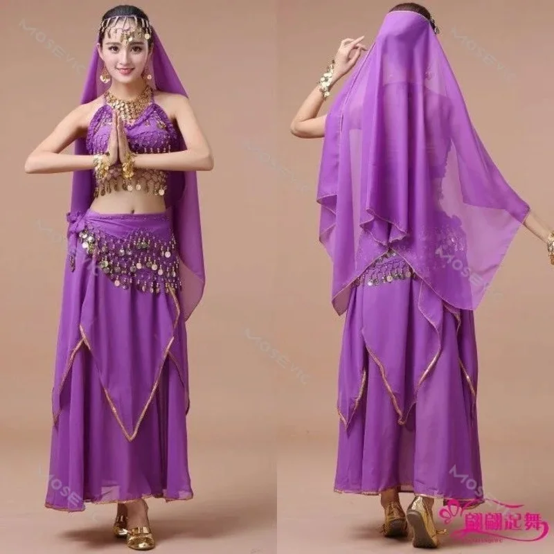 2025 yiyi2025yiyi مجموعات الرقص الشرقي مصر مصر ملابس رقص البطن ساري ملابس النساء بوليوود الهندي الرقص الشرقي دري