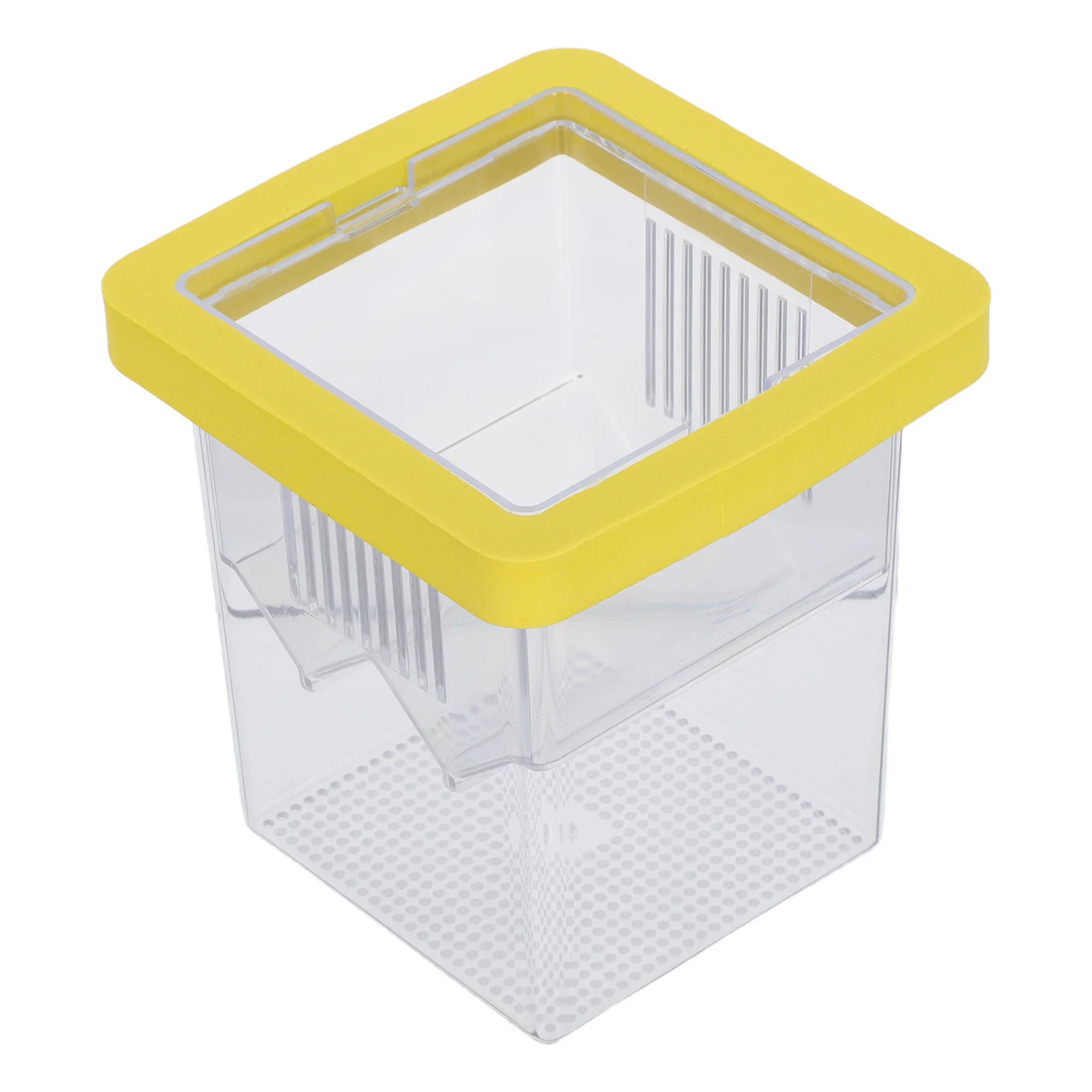 

Aquarium Floating Breeding Box Transparent Acrylic Fish Isolation Container for Hatchery Nursery Small Fish Protection with